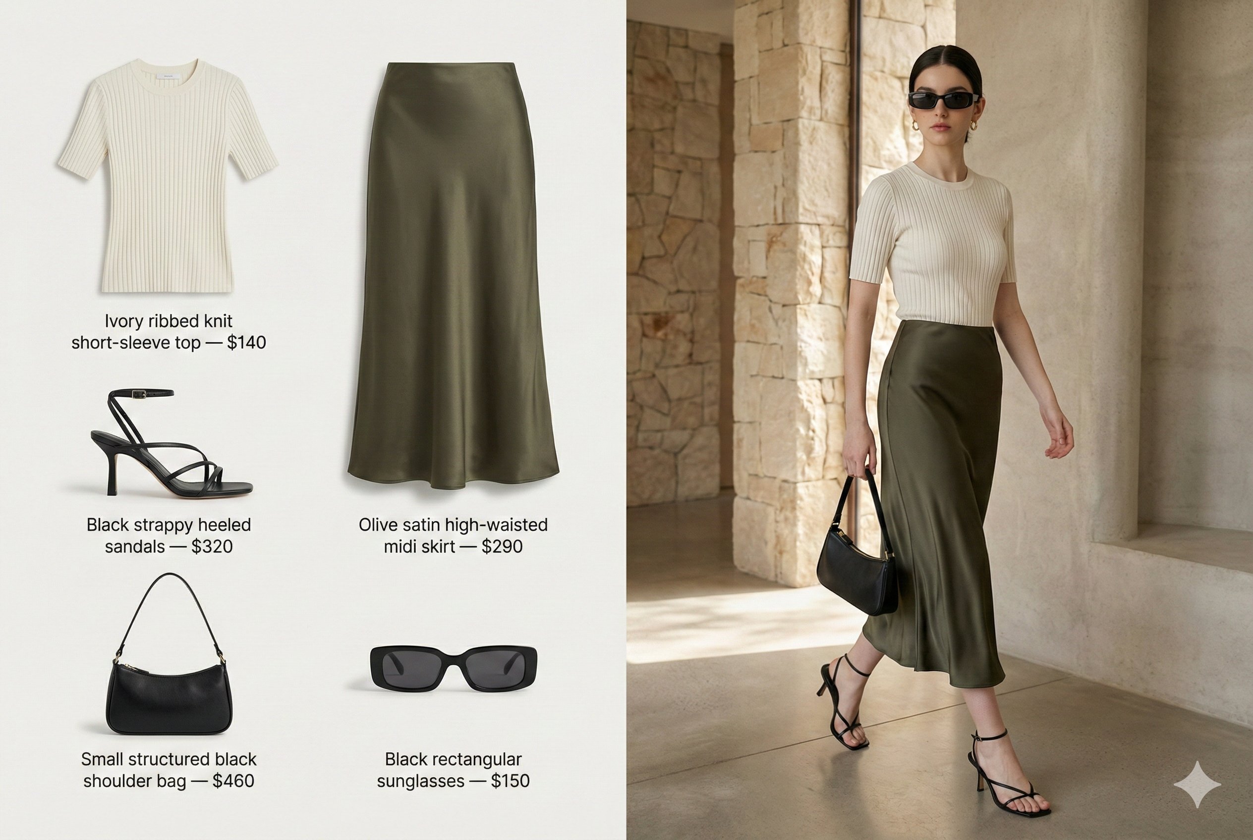 高端时尚编辑图片 - 分割样册布局