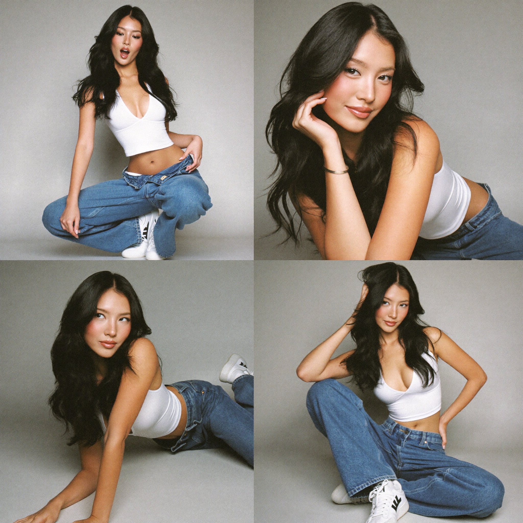 现代时尚手机人像系列