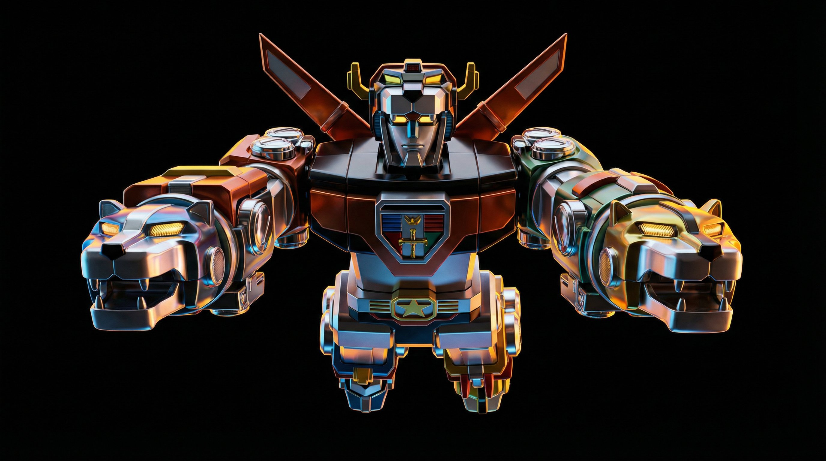 复古未来主义产品可视化