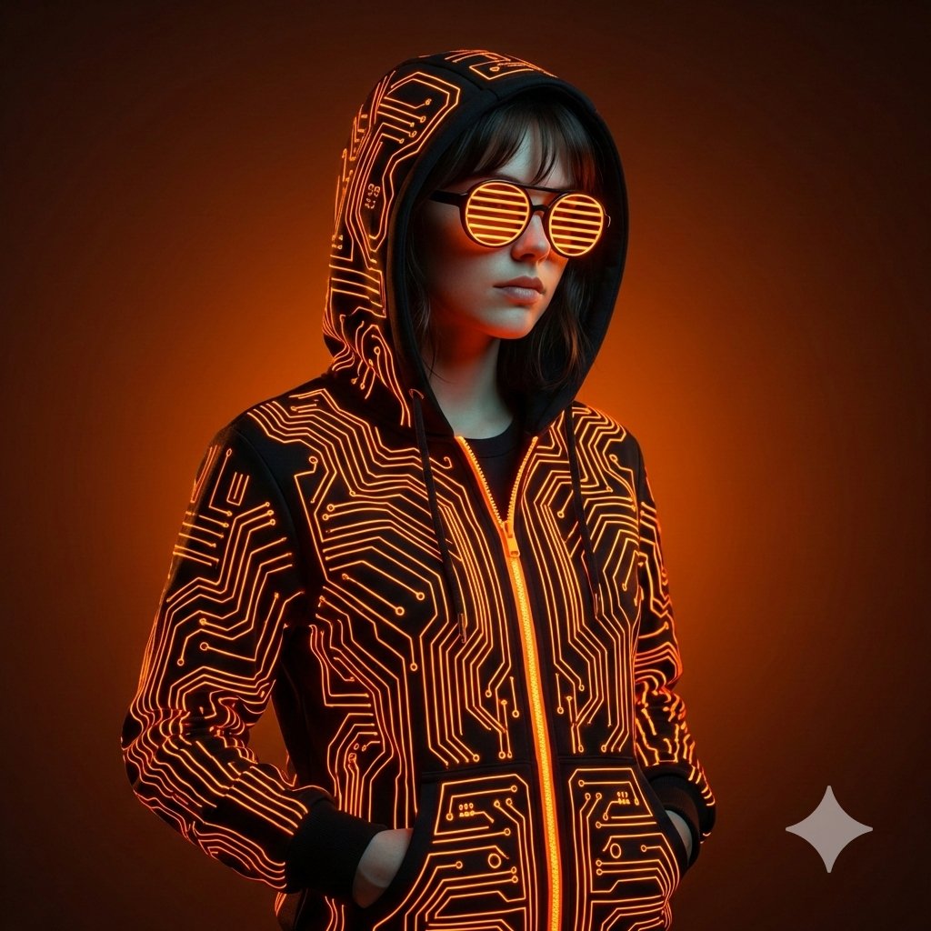 黑科技风电影式工作室人像