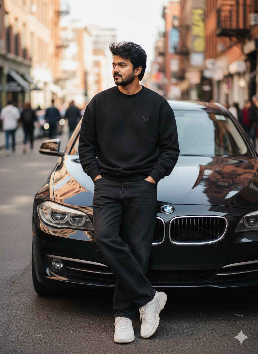 街头摄影，全身体裁，真实主义风格