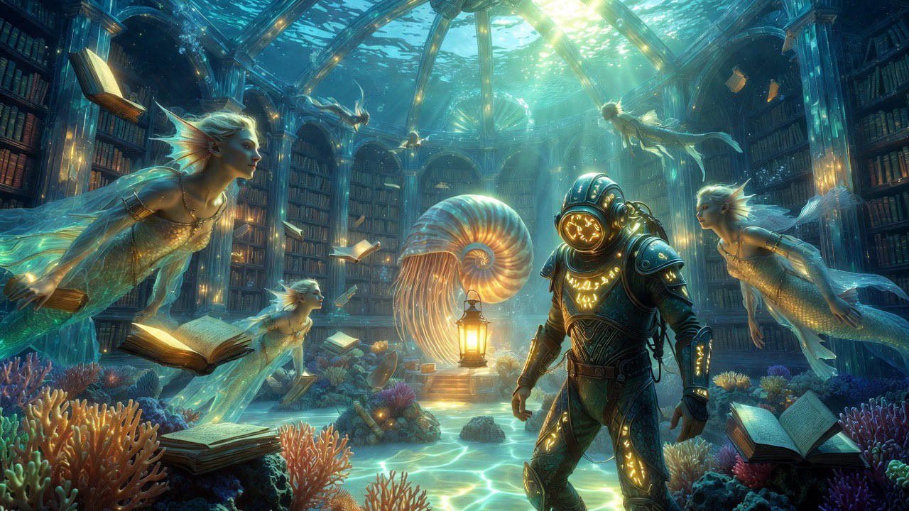 海底水晶图书馆