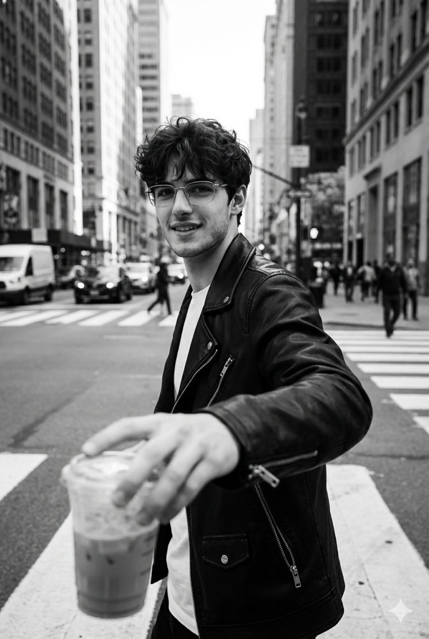 街头时尚摄影：都市街头瞬间