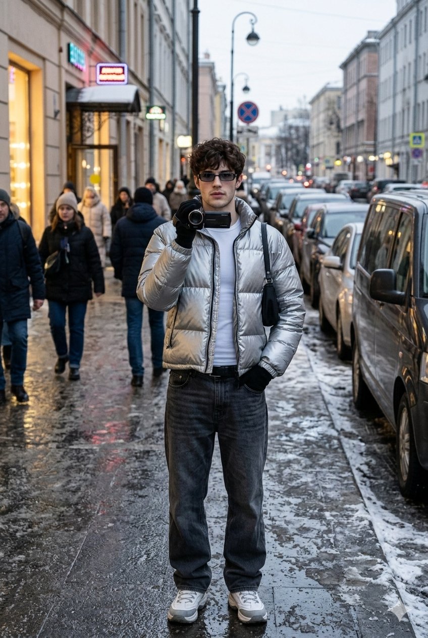 Gemini Nano Banana 2 冬日街头摄影