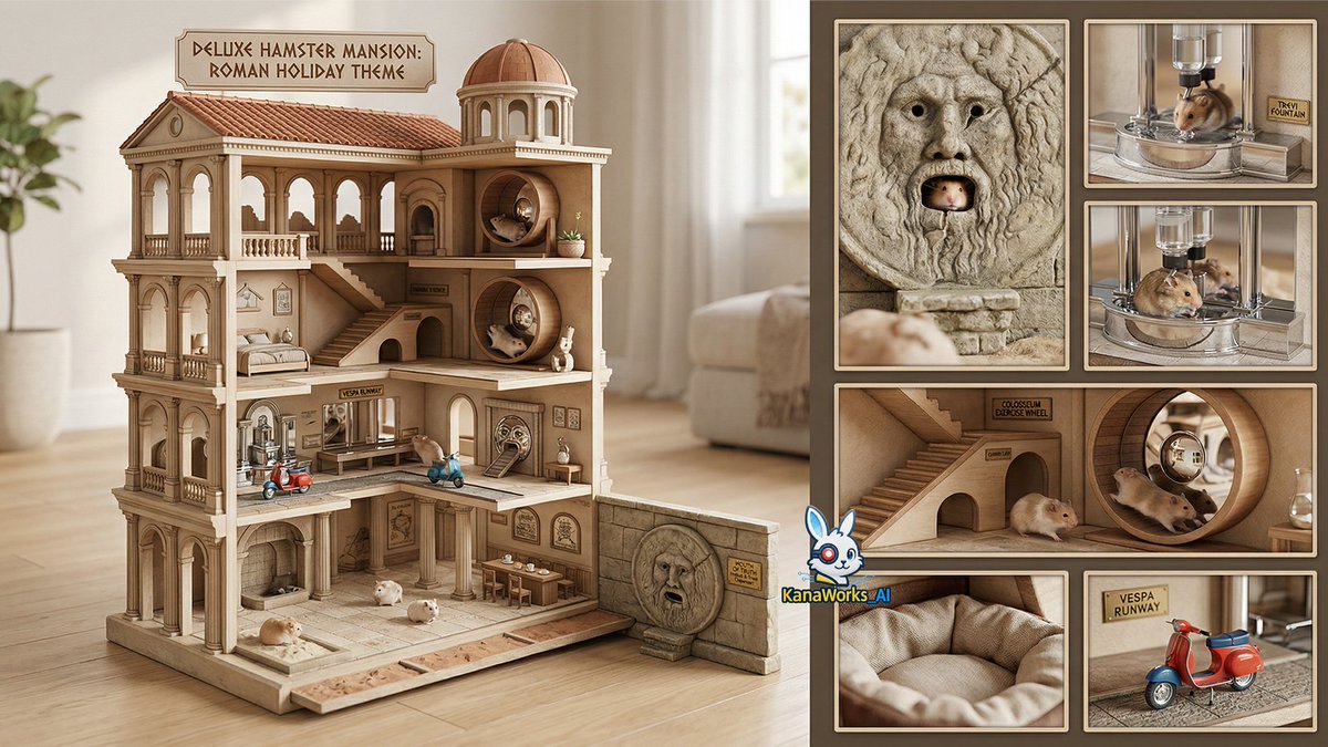 罗马假日风格豪华汉斯别墅设计概念