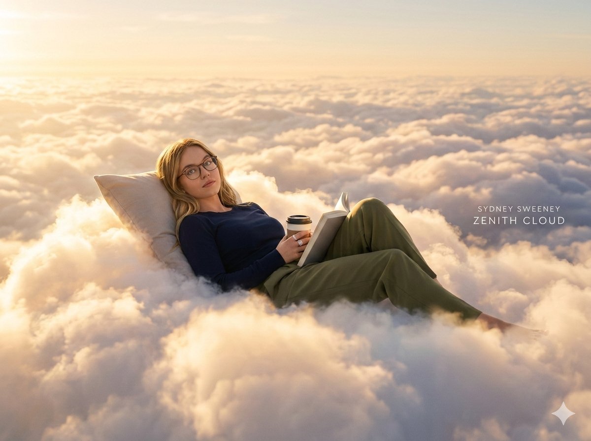 悉尼斯威尼在云层之上